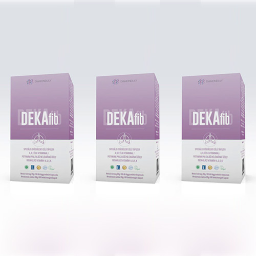 DEKAfib - vitaminový doplněk cystické fibrózy - 3-pack