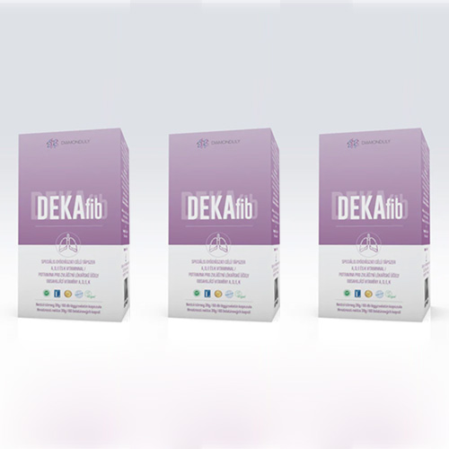 DEKAfib - vitaminový doplněk cystické fibrózy - 3-pack