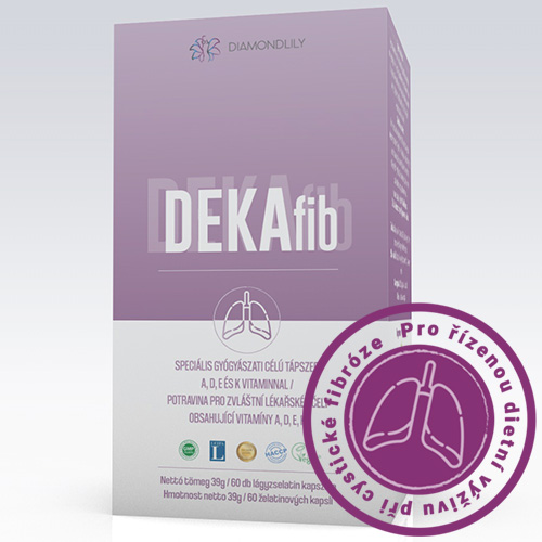DEKAfib - Pro řízenou dietní výživu při cystické fibróze
