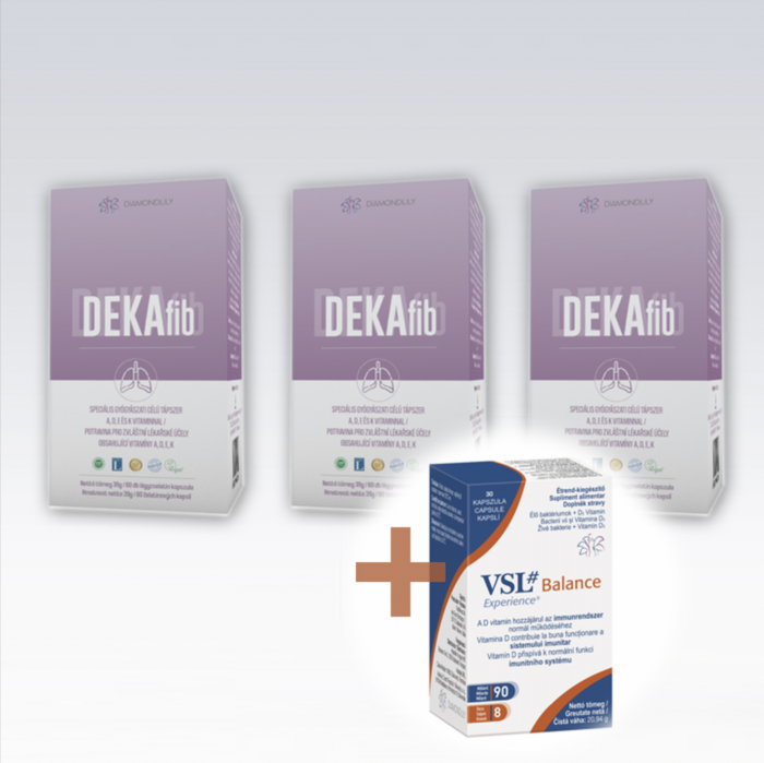 DEKAfib 3-balení + VSL# Balance Probiotikum