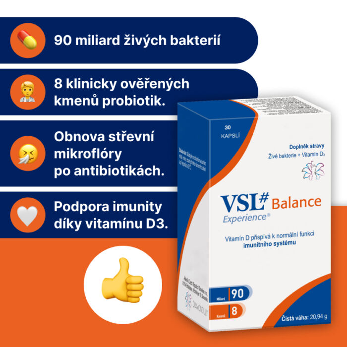 VSL# Balance – Probiotika, která opravdu fungují - Image 2
